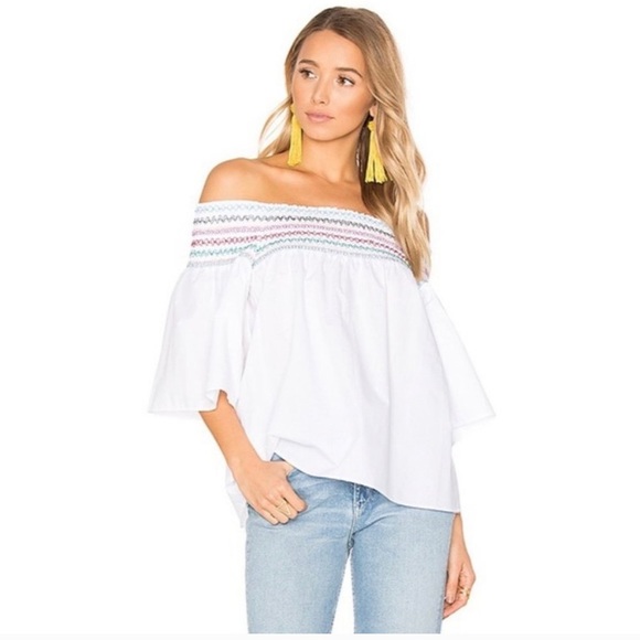 Parker Yasmin Smocked Top - Picture 1 of 5